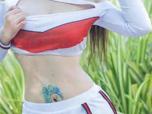 尤蜜荟 - 不说别的，妲己_Toxic在短裤里太抓人了，无圣光的图片帮我证明。
