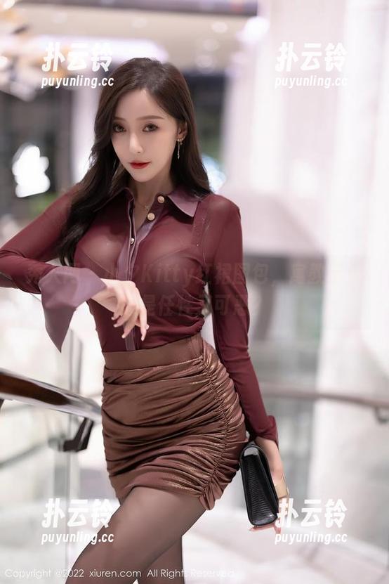 秀人网 - 小夕Kitty红裙图包，寓教于乐还是任性又可恶？