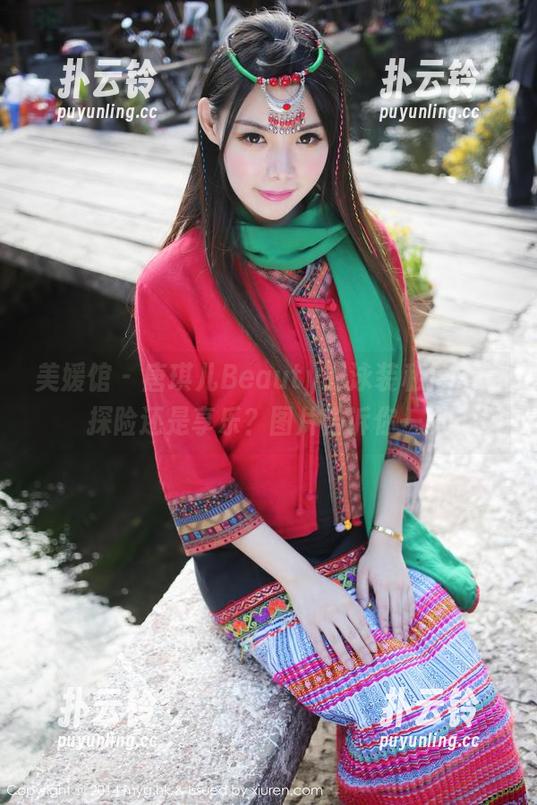美媛馆 - 唐琪儿Beauty的泳装私拍——探险还是享乐？图片告诉你一切