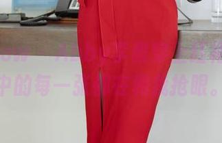 花漾show - Abby李雅穿上红裙，合集中的每一张都在和我抢眼。