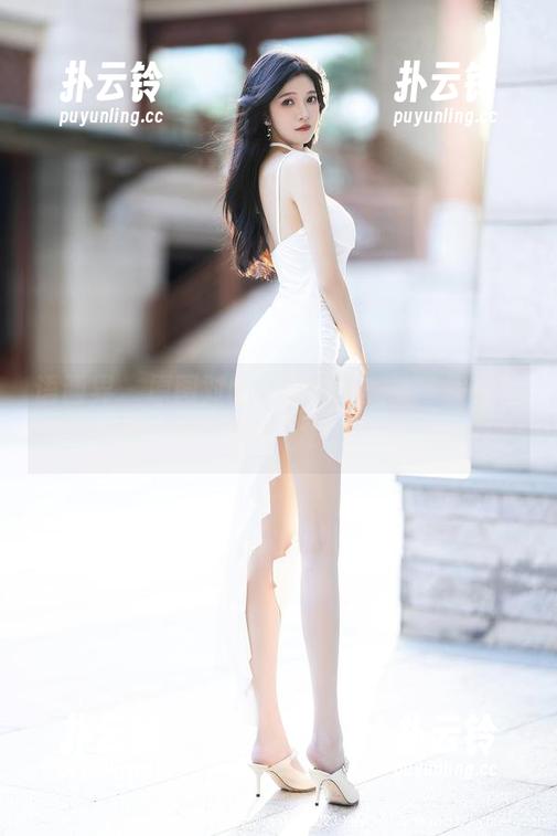语画界 - 原图对比,写真之美——程程程的白裙,笔尖涂抹的日子。